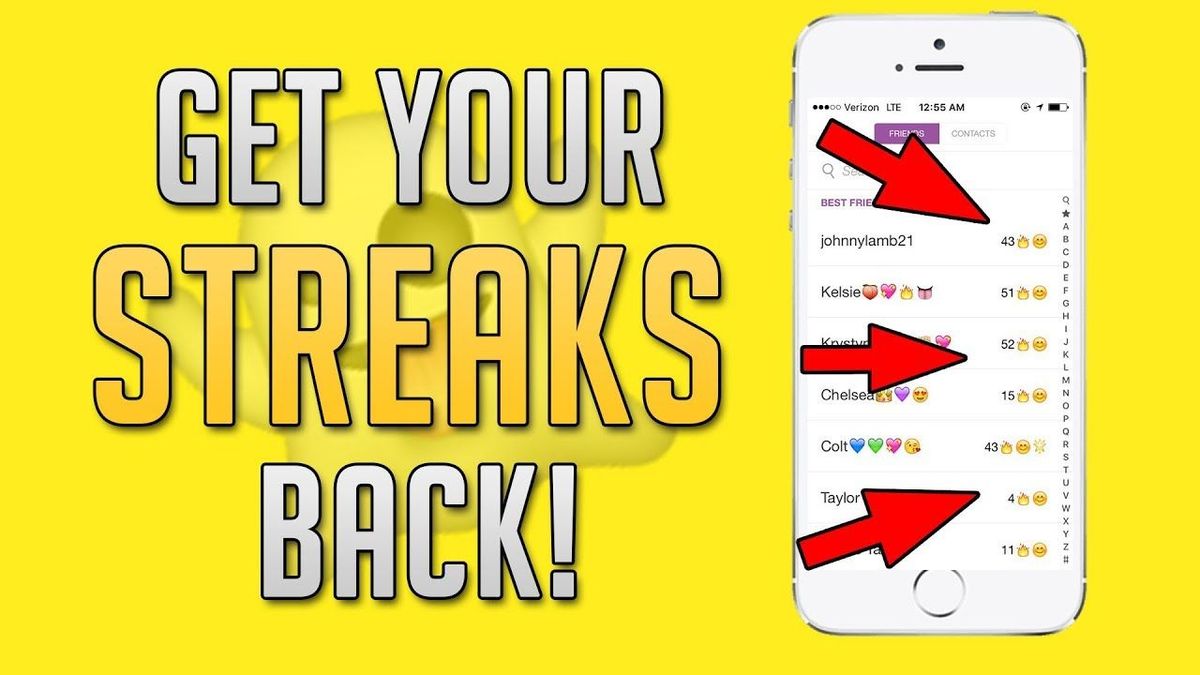 How To Get A Snap Streak Back On Snapchat